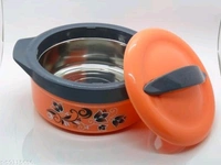 Inner Steel Insulated Casserole Hot Pot Set Combo Of 1500ml, 2500ml (Pack Of 2)