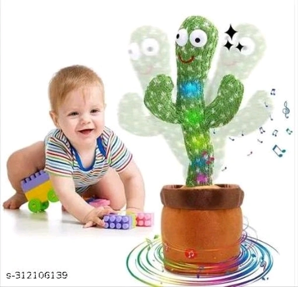 Dancing Cactus Toy(Dancing, Talking, Singing, Led)