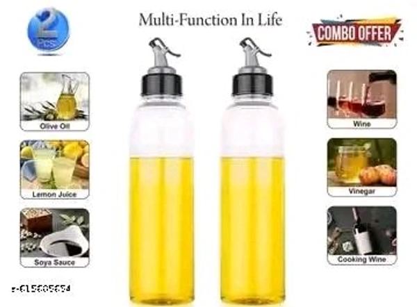 Plastic 1000ml Cooking Oil Dispenser ( Pack Of 2 )