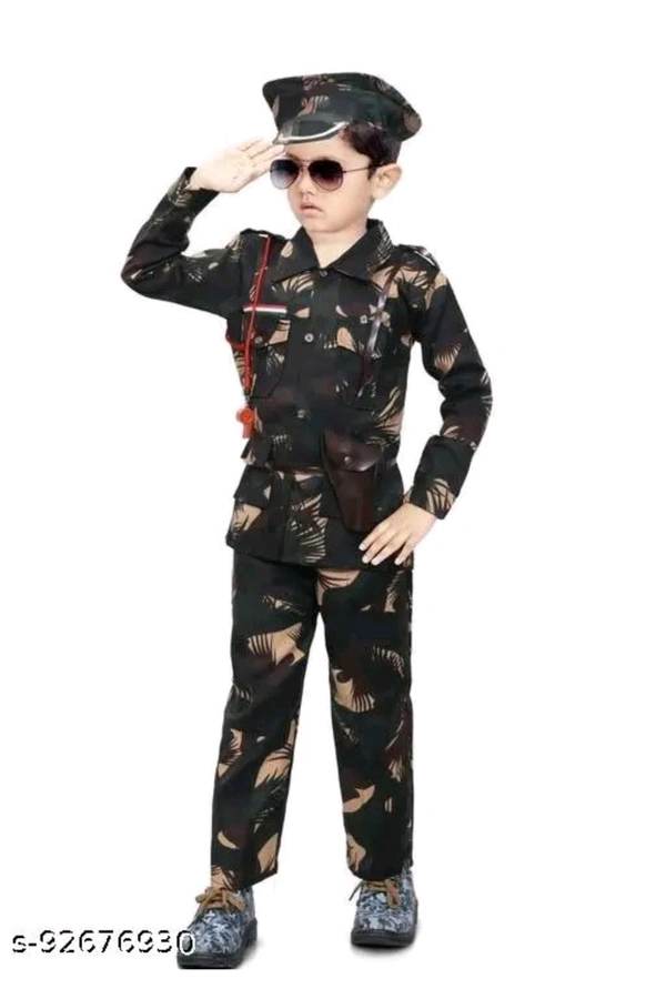 Indian Army Costume For Republic Day - 4-5 Years