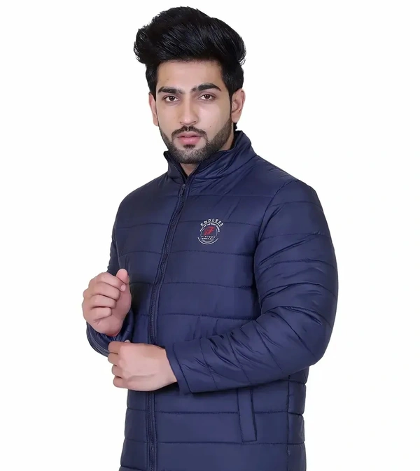 Indian Fort men's full sleeve winter wear jacket - XXL, Blue