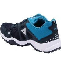 Sport Navy Blue Lace Up Mesh Running Shoes - Euro 43