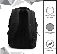 Large 35 L Laptop Backpack Spacy unisex backpack and reflective strip