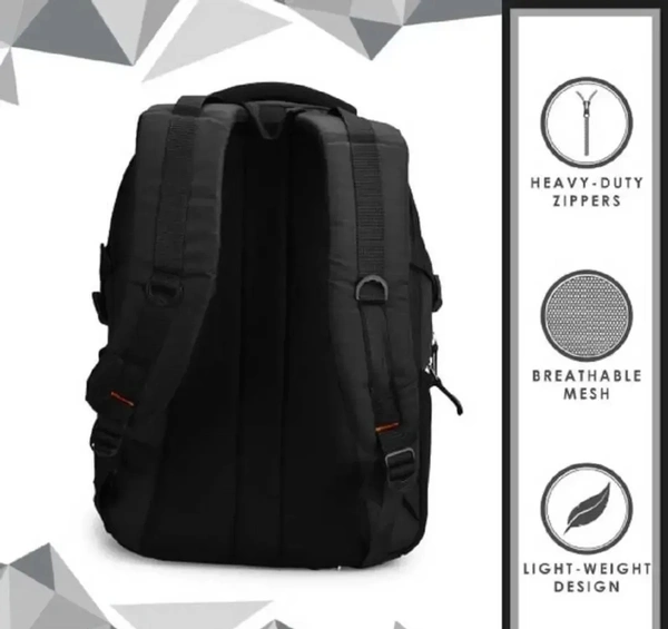 Large 35 L Laptop Backpack Spacy unisex backpack and reflective strip