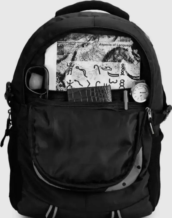 Large 35 L Laptop Backpack Spacy unisex backpack and reflective strip