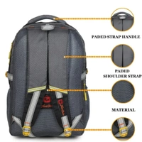 Stylish Heart Choice College School Travel Office Bag - Black