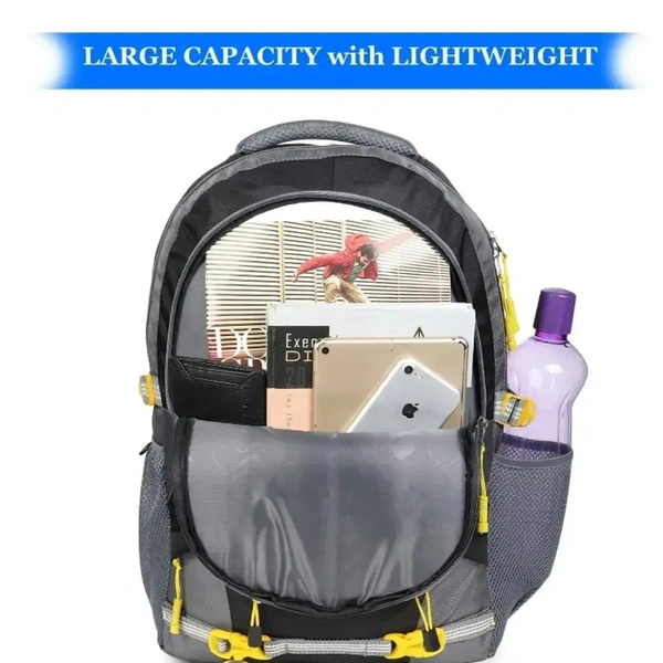 Stylish Heart Choice College School Travel Office Bag - Black