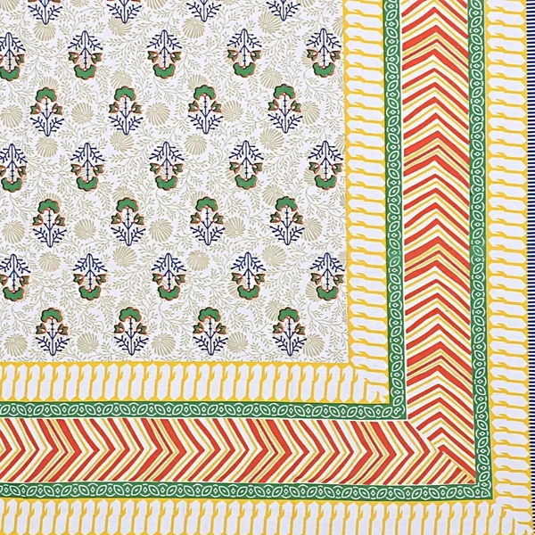 Stylish Women Cotton Printed Single Bedsheet with pillow Cover