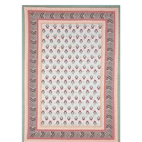 Stylish Women Cotton Printed Single Bedsheet with pillow Cover