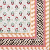 Stylish Women Cotton Printed Single Bedsheet with pillow Cover