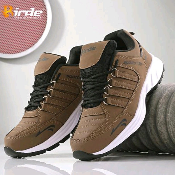 Bride BIRDE Stylish Comfortable Walking Wear Sports Shoe For Men's - Brown, IND 6