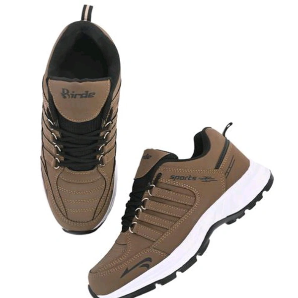 Bride BIRDE Stylish Comfortable Walking Wear Sports Shoe For Men's - Brown, IND 6