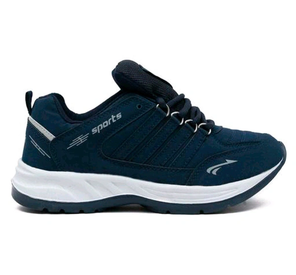 Asian  ASIAN Men's COSCO Navy Sports Running Walking & Gym LIghtWeight Stylish Shoes for Boys & Men - Navy Blue, IND 9