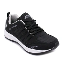 Asian  ASIAN Men's COSCO Black Sports Running Walking & Gym LIghtWeight Stylish Shoes for Boys & Men - Black, IND 6