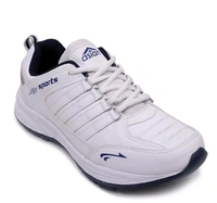 Asian  ASIAN Men's COSCO White Sports Running Walking & Gym LIghtWeight Stylish Shoes for Boys & Men - White, IND 9