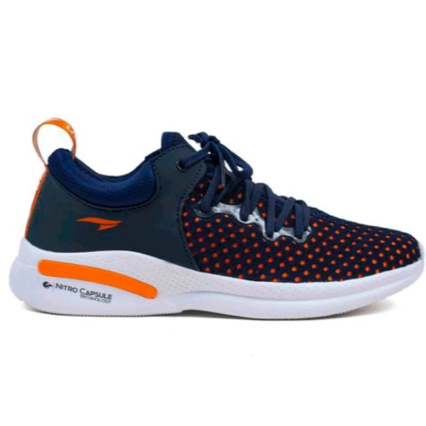 Asian  ASIAN Men's CRETA-12 Navy Sports Running Walking & Gym LIghtWeight Stylish Shoes for Boys & Men - Navy Blue, IND 9