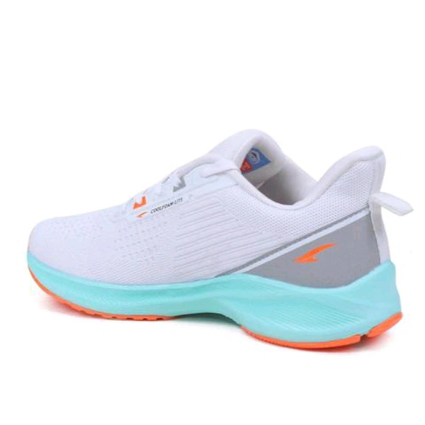 Asian  ASIAN Men's INNOVA-04 White Sports Running Walking & Gym LIghtWeight Stylish Shoes for Boys & Men - White, IND 10