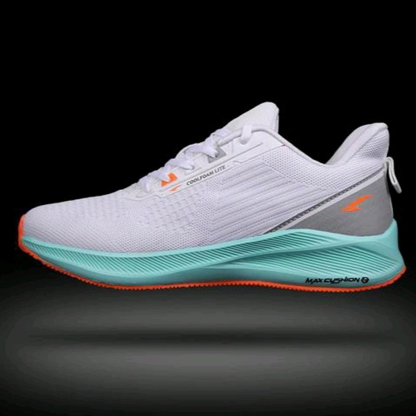 Asian  ASIAN Men's INNOVA-04 White Sports Running Walking & Gym LIghtWeight Stylish Shoes for Boys & Men - White, IND 10