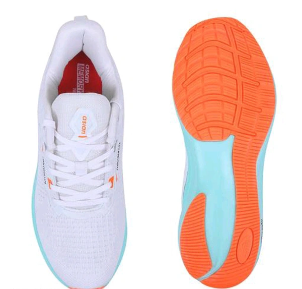 Asian  ASIAN Men's INNOVA-04 White Sports Running Walking & Gym LIghtWeight Stylish Shoes for Boys & Men - White, IND 10