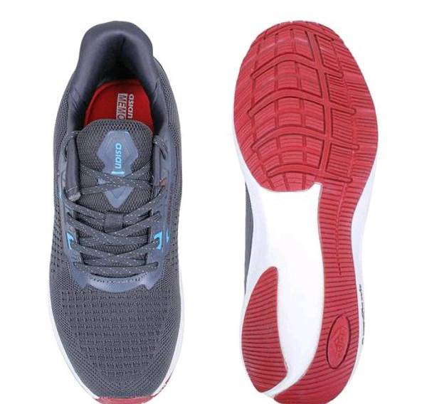 Asian  ASIAN Men's INNOVA-04 Grey Sports Running Walking & Gym LIghtWeight Stylish Shoes for Boys & Men - Gray, IND 7