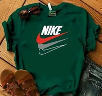 Nike Party Wear Cotton T-Shirt - Maroon, M