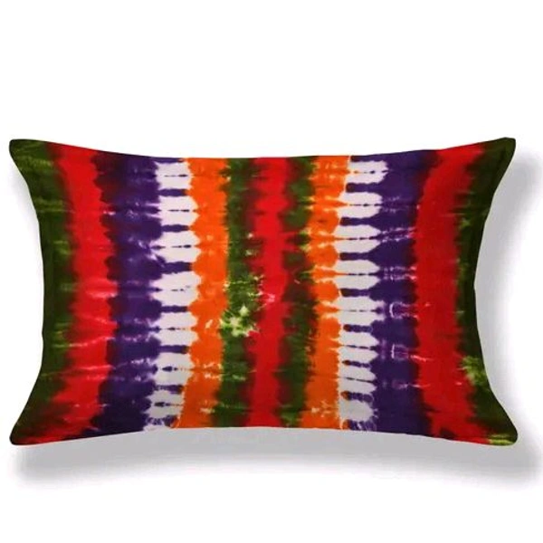 Hand Craft Jaipuri Pure Cotton Hand Made Tie And Dye 100% Fast Colour Single Bedsheet With 1 Pillow Cover - 60 X 90