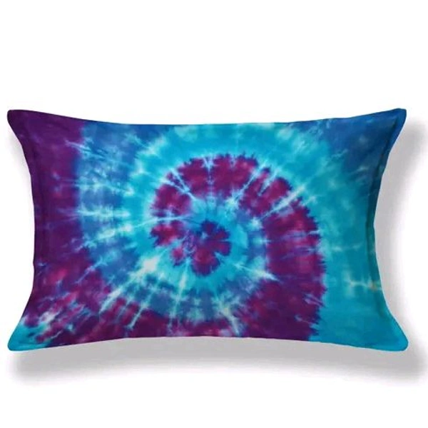 Hand Craft Jaipuri Pure Cotton Hand Made Tie And Dye 100% Fast Colour Single Bedsheet With 1 Pillow Cover - 60 X 90 Inch