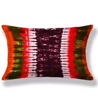 Hand Craft  Jaipuri Pure Cotton Hand Made Tie And Dye 100% Fast Colour Single Bedsheet With 1 Pillow Cover - 60 X 90 Inch