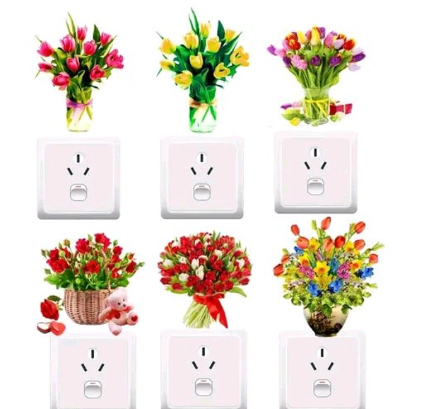 Sticker Yard PVC Vinyl Switch Board & Wall Sticker Switch Stickers