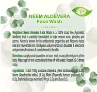 Meghdoot herbal Neem Alover Professional Face Washa face wash 60ml Pack of 06 