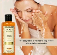 Meghdoot  MEGHDOOT Ayurvedic Mix Fruit Face Wash 210ML with Pack of 2