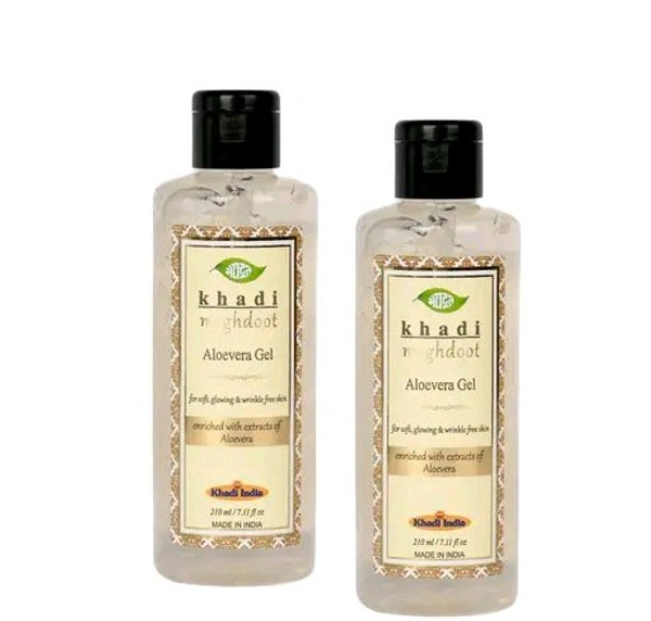 Meghdoot MEGHDOOT Ayurvedic Aloevera Gel 210ML with Pack of 2