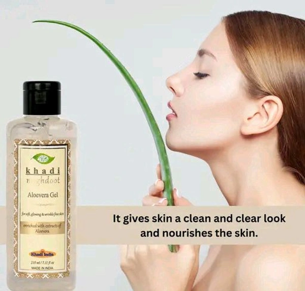 Meghdoot MEGHDOOT Ayurvedic Aloevera Gel 210ML with Pack of 2