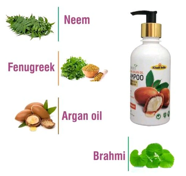 Meghdoot Moraccon Argan OIL Shampoo 300ml (Pack of 1) - 300ml