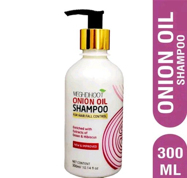Meghdoot  MEGHDOOT Onion Oil Shampoo 300ml (Pack of 1)