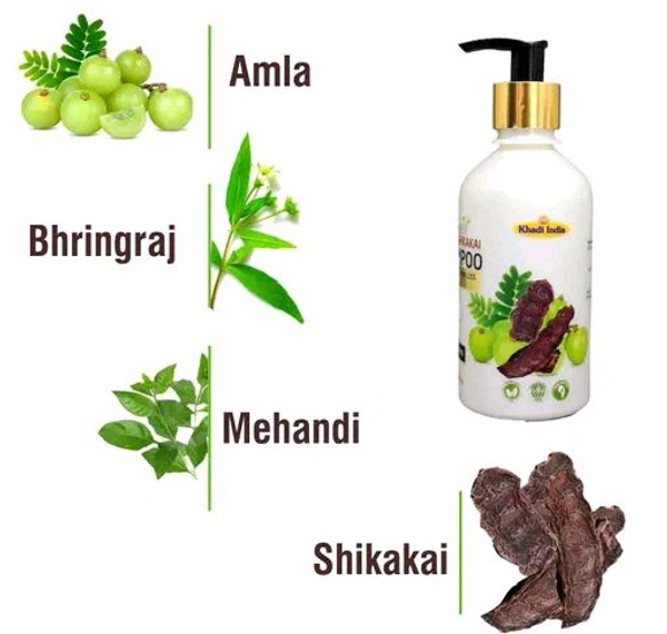 Meghdoot Amla & Shikakai Shampoo 300ML (PACK OF 1)  - 300 ML