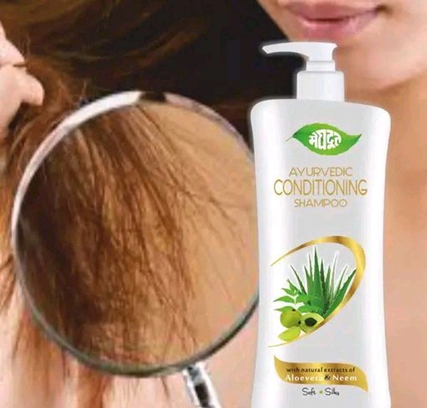 Meghdoot Combo Satreetha and Conditioning Shampoo 500ml Pack of 2 - 500 ML