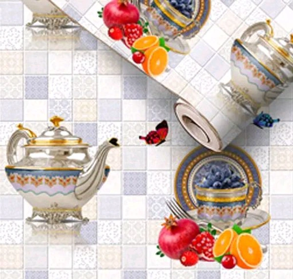 ADM Kitchen wallpaper rolls for home wall decoration sticker roll for home decor standard size