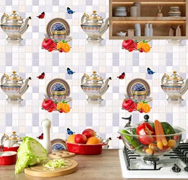 ADM Kitchen wallpaper rolls for home wall decoration sticker roll for home decor standard size