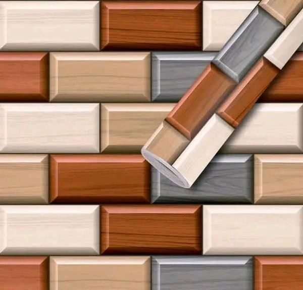 BDM Wallpaper Decorative Wall Sticker Peel & Stick Wall Paper for Shop Home & Office (40 x 210 CM) 3d Brick Wallpaper  