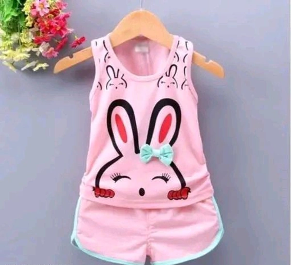 Girls clothing set, kids dress summer, baby girl cotton set, top and hot pant kids, baby cotton clothes - 9-12 Months