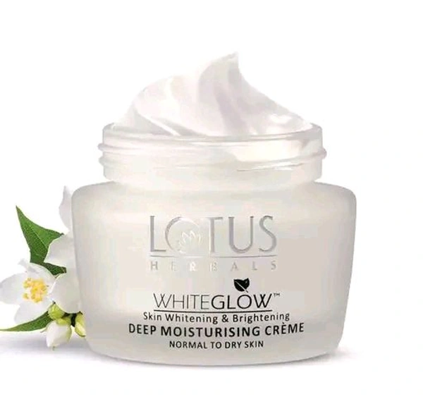 Lotus Herbals Whiteglow Skin Whitening & Brightening Deep Moisturising Cream SPF 20 | PA+++ 60gm