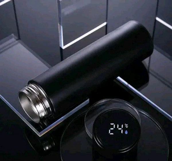 LED Temperature Water Bottle display LED indicator water bottle hot & cool 500 ml Flask pack of 1 - 500 ML