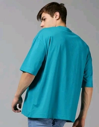 UrGear Men's Printed Round Tshirts - Blue, M