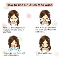 Dr. Alies Professional Apple Cider Vinegar , Purifies & Balances Skin Oils - Prevents Acne For Men & Women (SLS & Paraben Free) Face Wash