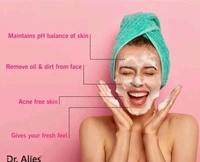 Dr. Alies Professional Ubtan facewash, Turmeric, Saffron, Rose Water - All natural {100ml} Face Wash (100 ml)