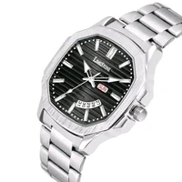 Lime Stone LIMESTONE OTUS 3D Dial The Vintage Day and Date Functioning Boys Quartz Analog Watch - Black