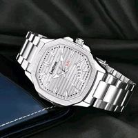 Lime Stone LIMESTONE OTUS 3D Dial The Vintage Day and Date Functioning Boys Quartz Analog Watch - Silver