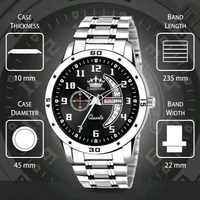 Lime Stone LIMESTONE Latest Men Black Stainless Steel Analog Watch