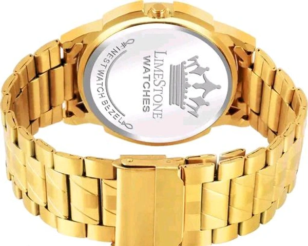 Lime Stone LIMESTONE Stylish Men's Watch - Black